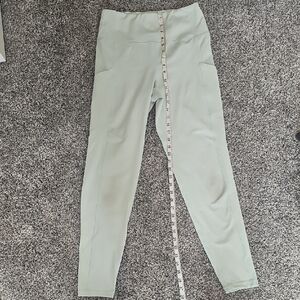 High-Waisted Light Green Leggings